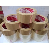 Bombo 3 Băng Keo Dán Thùng 100 Da/yard Và 200 Da/yard (Vàng Trong)