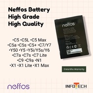 Neffos Bateri C5 C5A C5L C5S C5 Plus C5 Max C9 C9a Y5 Y5i Y6 Y5s Y7 C7 C7a C7s C7 Lite N1 X1 X1 Max 