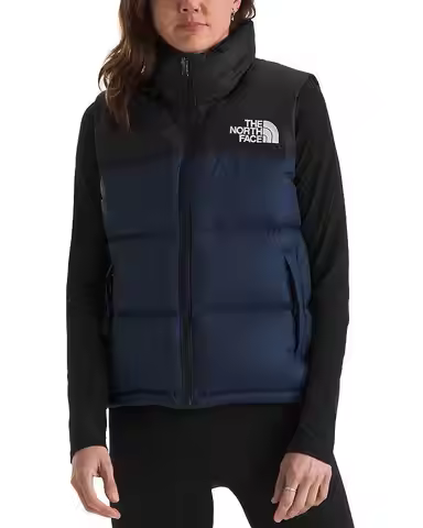 The North Face Retro Nuptse Unisex Outdoor Sports Vest in Red/Black/Blue Sizes M-XXL for Men and Wom
