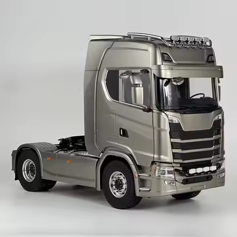 1/14 RC Tractor Truck 770S Differential Locks 2Speed Gearbox 4WD Lights Sounds Remote Control Lorry 