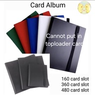 Cannot put toploader Pokemon Card Album / Card Binder/ Kad Album/ 卡册 Cards Album 2X2/ 3X3/ 4X3 Album