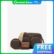 Michael Kors | ราคา 960000 วอน เซตกระเปา 3 ใบ ขนาดกลาง ลายโลโก ผาแคนวาส กระเปาอเนกประสงค สะพายขาง รน