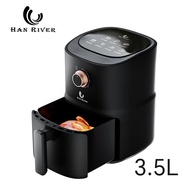 HAN RIVER หม้อทอดไร้น้ำมัน 4.2L Air fryer 1000W ไร้มัน ลมร้อน ควบคุมลูกบิดคู่ หม้อทอด ไร้มัน