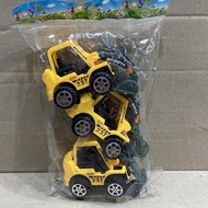 3pcs construction toy cars