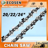 ECOSEN Guide Bar Chainsaw Blade Chainsaw Chain 20 22 24 Inch Rantai Chainsaw 325 Berlaku Untuk STIHL