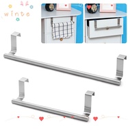 WINTE Towel Rack Shelf Cabinet Door Hanger Shelf Hanging Over Door Towel Bar