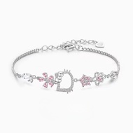 Hollokitty Hello Kitty Bracelet Cute KT Cat Diamond Bracelet Jewelry