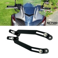 RT For HONDA NC750D Air Flow Mirror NC 750D NC750 D 2017 2018 2019 Motorcycle Accessories