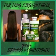 ✼ ❡ ☢ Goyee Shampoo and Conditioner Package with Goyee Eyelashes Hair Grower  with Free Glutamansi