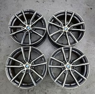 18吋 淨軨 一套 5X112 18x7.5J ET25 粉嶺睇 寶馬原裝軨 BMW 320 318 420 I4 MINI COOPER TOUAREG Benz C200 E250  B200 A