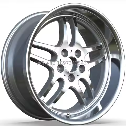 1-Piece Forged Lightweight High Performance Wheels 19x8.5 19x10 Deep Concave Multi Spoke Rims For 5x