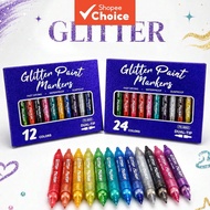 Glitter Marker Waterproof Quick Dry Highlight Pen Drawing Pen