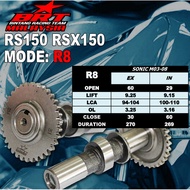 RS150 / RSX150 / RSX 150 / RS 150 BRT RACING MASTER TWIN CAM/CAMSHAFT ( S1 / T4 / 05-R/ 06-R/ 08-R )