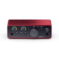 focusrite Scarlett solo gen 4 3 year warrently
