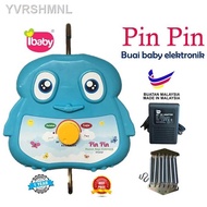 [readystock]▧🔥PinPin BABY ELECTRONIC BABY CRADLE🔥 PinPin BUAIAN ELEKTRIK/ Buai elektrik/buaian baby/ BABY CRADLE IBABY