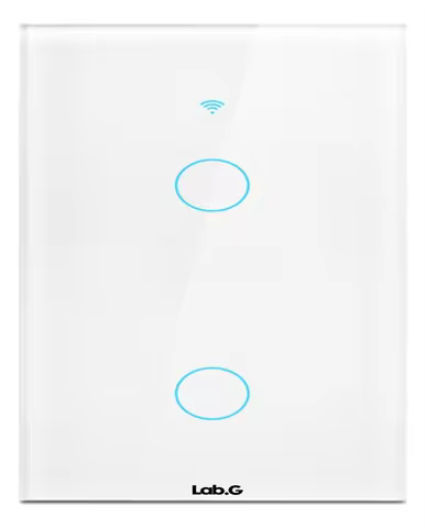 Smart WiFi switch 2 way white with Lab.G neutral