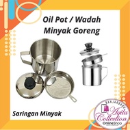 Stainless OIL POT FOR COOKING OIL STORAGE