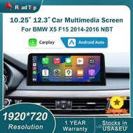 RoadTop Wireless Carplay Multimedia Display Skrin Sentuh Android-auto Head Unit Untuk BMW X5 F15 F85