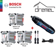 Dremel BOSCH [Bundle] GO 2 SOLO Smart Screwdriver-06019H21L1+BOSCH 35pcs Extra Bit Set-2607017728,26