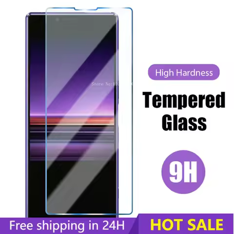 9H Hard Tempered Glass for Sony Xperia 10 Plus 10 5 1 ii Clear Front Glass for Sony L4 L3 Anti Scrat