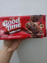 Good Time Cookies Double Cokelat 72g/Good Time Cookies Chocochips Double Choc 72g/Good Time Choco Di