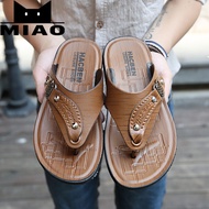 Miao.JiNew Eager Summer Flip Flops Slipper for Men Summer Beach Casual Soft Durable Walking Sandals