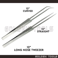 12" Long Nose Tweezer Holding Tools Jewellery Tools Engineering Tools Hobby Watch Repair