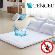 Zippered Waterproof Mattress Protector Encasement for Foam Mattress ● Fits IKEA 90X200 80X200 cm ASVANG AGOTNES MALVIK Mattress ● Cover for Low Mattress Futon Tatami Floor Bed ● Protect from Dust Mites ● Dust Mite ● Water Proof Bed Sheet Tencel TPU Coated