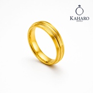 Kaharo Jewels  916 Gold ring 2 layers