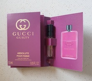 น้ำหอม Gucci Absolute Pour Femme  EDP น้ำหอมหลอดขนาดทดลองปริมาณ 1.5 ml