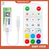[wanyang7su.ph] SP668E for WS2811 for WS2812B SPI RGB LED Controller 600 IC BT APP 2.4G  Remote- DIY