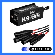 Talent K9 Mini RX Cat5 To XLR Wire Adapter Interface Audio AES Male Head
