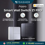 【GLOBAL VERSION】Aqara Smart Wall Switch Z1 Pro Compatibility for No / With Neutral Easy Control of S