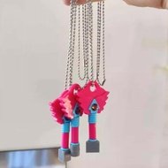 Korean Game Season 3 Props Keychain Pendant Squid Key Seek And Necklace Keychain Game Hide O7j1