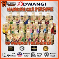 (81) Dwangi Car Hanging Perfume Pewangi Kereta Tahan Lama Packaging Kotak Pewangi Tali