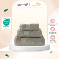 Set of 3 Bath Towels, Shampoo/Face Towels, Belleto Super Soft Cotton Hand Towels for Adults PC71 (WB
