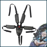 5 Point Harness High Chair Nylon Tape Baby Chair Harness Portable Chair Strap 5 Point Harness High C