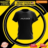 MAXX BADMINTON SPORT TSHIRT / UNISEX HIGH QUALITY 100% COTTON @ MICROFIBER TEE / BAJU MAXX