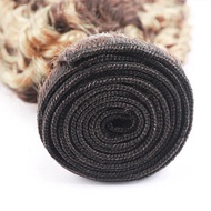 Deep Wave P4/613 Human Hair Bundles Unprocessed Brazilian Virgin Hair Bundles Natural Color P4/613 H