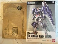 BANDAI  初版 日版 Metal Build 00 Gundam Seven Sword 七劍 連 GN 飛機