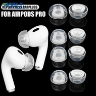 [AUTO&3C]Silicone Earplugs Compatible for AirPods Pro | 4-Size Silicone Earbuds with Pressure Relief