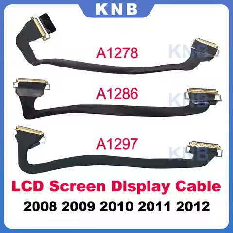 Original A1278 A1286 A1297 LCD Screen Display Cable For Macbook Pro 13" 15" 17" LCD Cable 2008 2009 