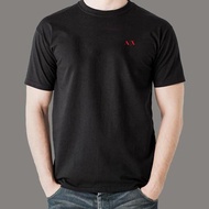 🔥PROMOSI HEBAT🔥 [SULAM]BEST AX AX LOGO EMBROIDERY LOGO CREW NECK T SHIRT FOR MEN AND WOMEN