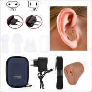 [alat bantu pendengaran] alat bantu dengar pendengaran mini kecil cas