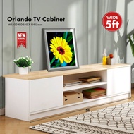 ⚡️LIKE BUG⚡️Orlando TV Cabinet 6 feet TV Cabinet / TV Kabinet / TV Console Rak TV Kabinet TV Almari