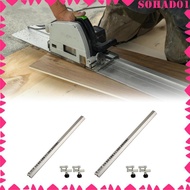 [Sohad] Circular Saw Guide Rail Tool Adjustable Cutting Guide Rail Aluminum for Carpentry