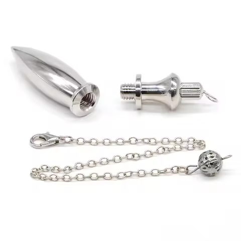 Dowsing Divination Meditation Pendulum Copper Metal Pendulums Brass Pendant Healing Heavy Dowser Rei