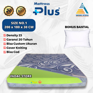 [ 200 x 180 x 30 ] Kasur Premium Busa INOAC EOE D32 No 1 Tebal 30 cm Asli Garansi 20 Tahun