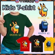 🇲🇾YYMAJU🇲🇾 Among Us kids tshirt baju budak Among Us yellow gift