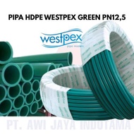WESTPEX Green Hose 16mm or HDPE Pipe WESTPEX 16mm PN12.5 50 meters